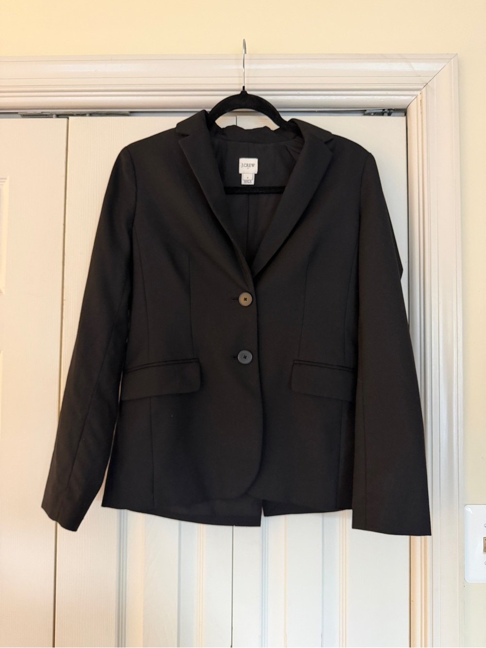 J. Crew Black Women's Single-Breasted Blazer